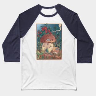 Tiny Home n°3: Mushroom Baseball T-Shirt